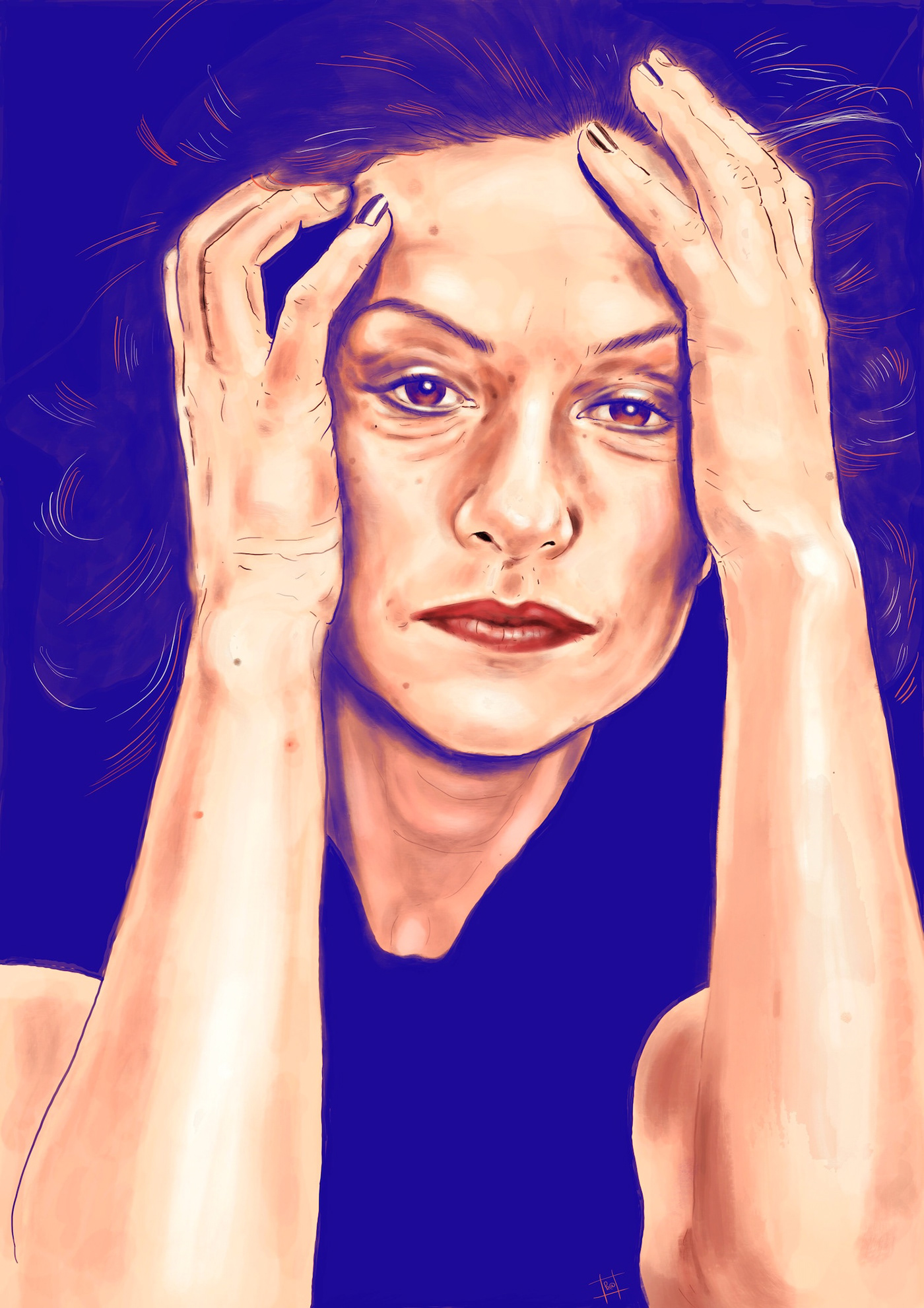 Isabelle Huppert nue - Photo leaked