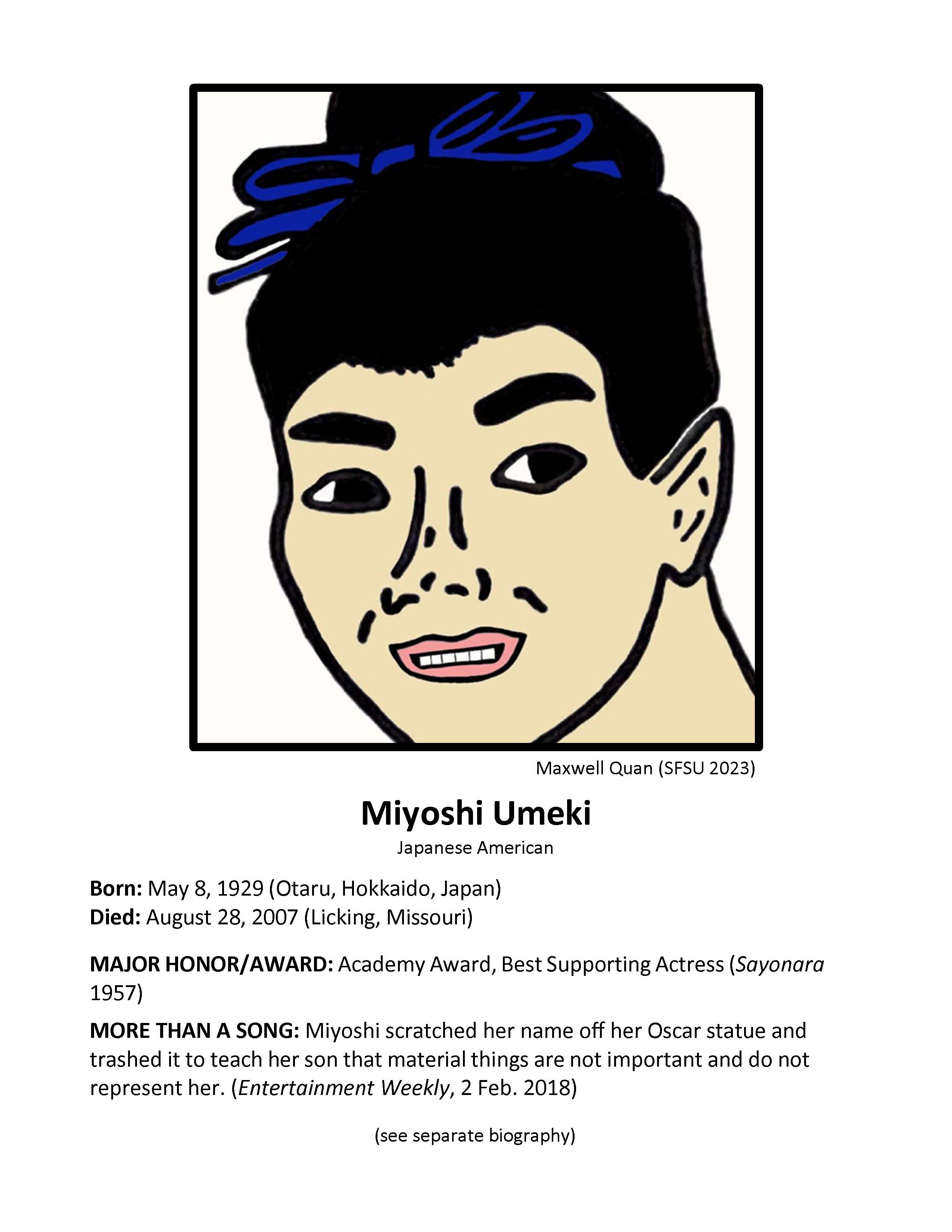 Miyoshi Umeki nue - Photo leaked