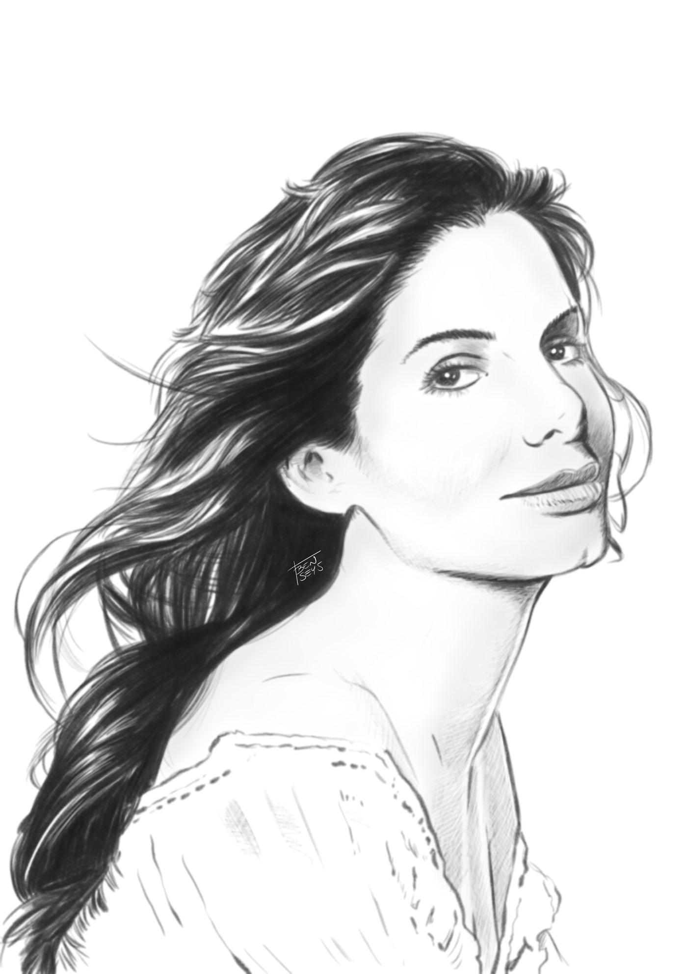 Sandra Bullock nue - Photo leaked