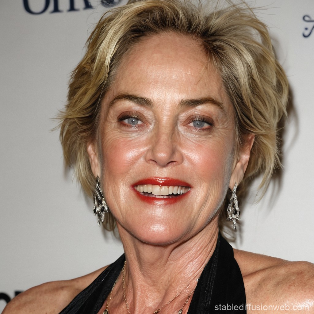 Sharon Stone nue - Photo leaked
