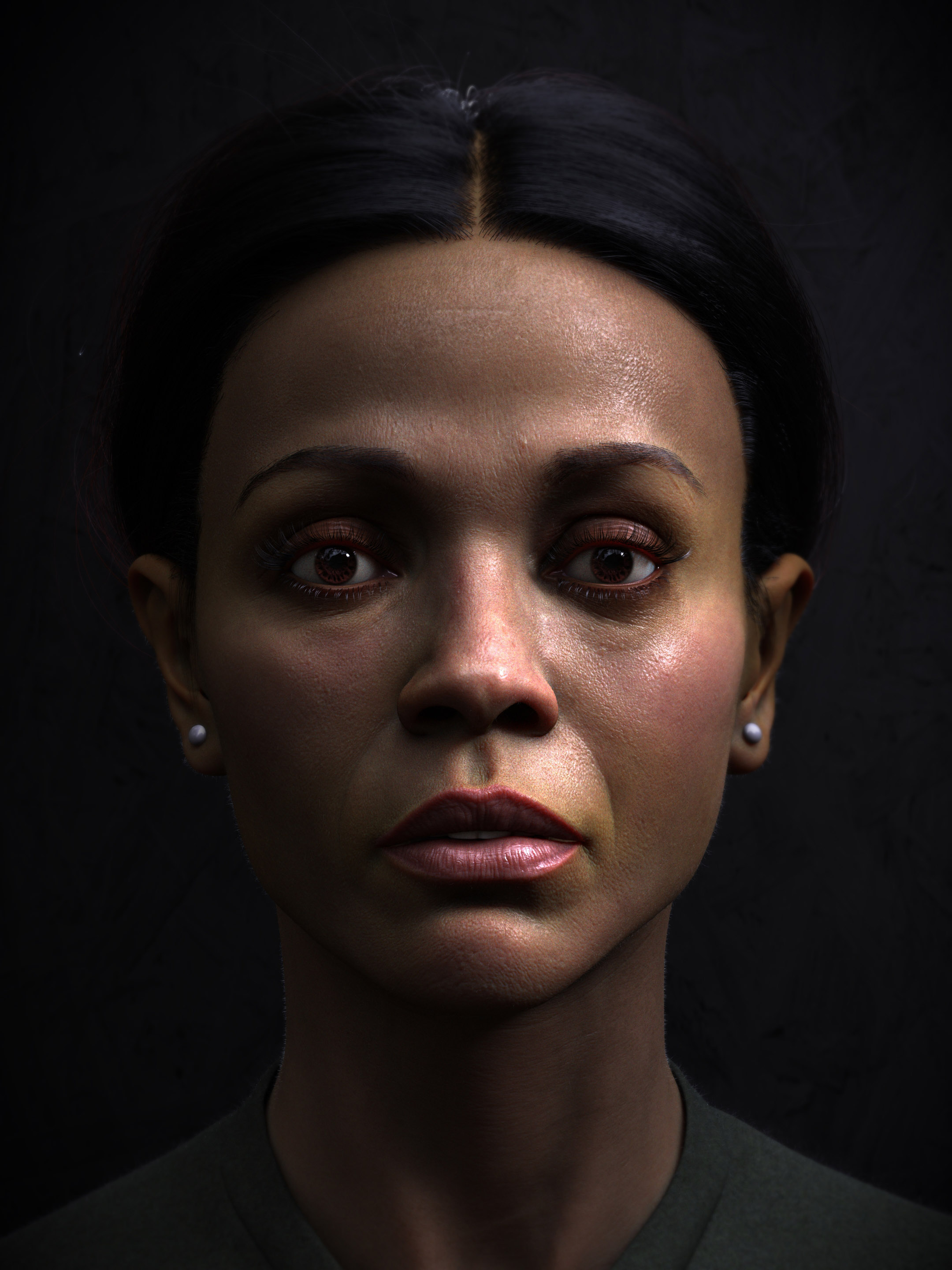 Zoe Saldana nue - Photo leaked